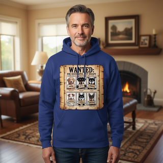 Wanted: For Successful Vet Escape.. Dog Dad Hoodie
