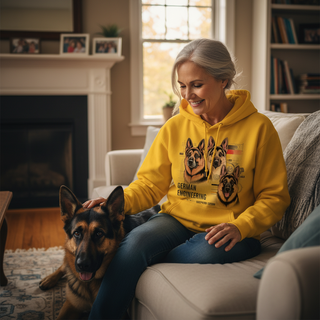 German Engineering Shepherd Edition.. Dog Mom Hoodie