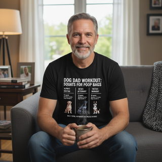 Dog Dad Workout Tees