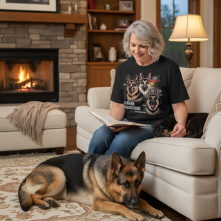 German Engineering Shepherd Edition.. Dog Mom Tee