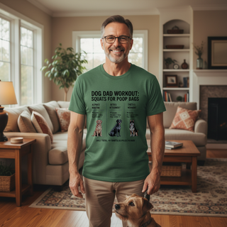 Dog Dad Workout Tees