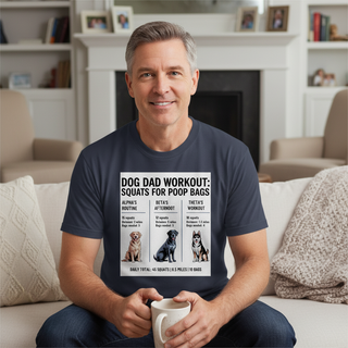 Dog Dad Workout Tees
