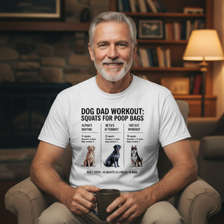 Dog Dad Workout Tees