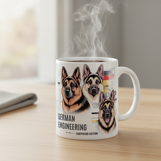 German Engineering Shepherd Edition Mug