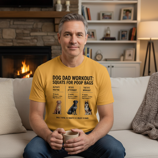 Dog Dad Workout Tees
