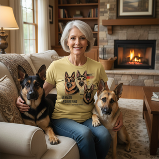 German Engineering Shepherd Edition.. Dog Mom Tee