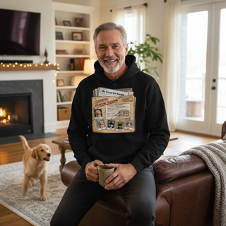 The Great Vet Escape.. Dog Dad Hoodie