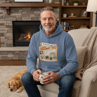 The Great Vet Escape.. Dog Dad Hoodie