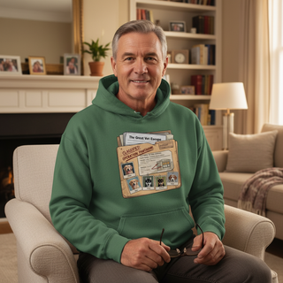The Great Vet Escape.. Dog Dad Hoodie