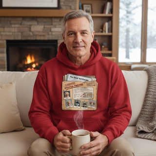 The Great Vet Escape.. Dog Dad Hoodie