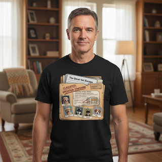 The Great Vet Escape.. Dog Dad Tees