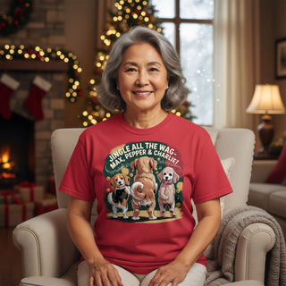 Jingle All The Wag... Dog-Mom Tees