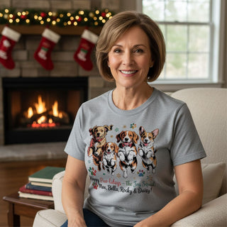 Happy Paw-lidays-The Joy Squad Dog-Mom Tees