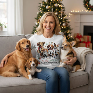 Happy Paw-lidays-The Joy Squad Dog-Mom Tees