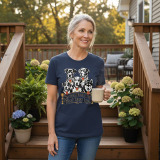 Second Hand Dog First Class Love Dog-Mom Tees