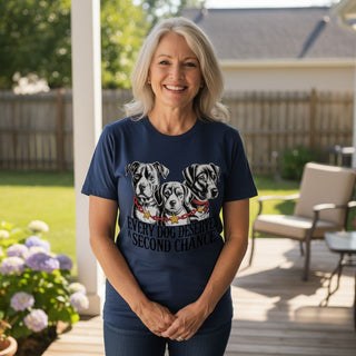 Every Dog Deserves A Second Chance Dog-Mom Tees