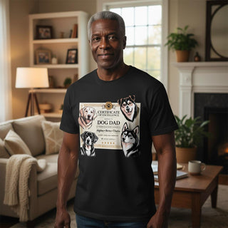 Certificate Of Excellence.. Award to Dog Dad Tee