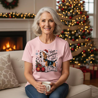 Yappy Howlidays Dog-Mom Tees