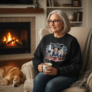 Board Of Dogectors Meeting Dog-Mom Sweatshirt