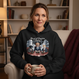 Board Of Dogectors Meeting Dog-Mom Hoodie