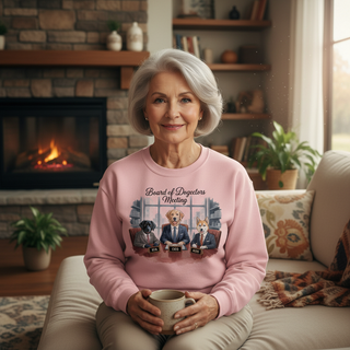 Board Of Dogectors Meeting Dog-Mom Sweatshirt