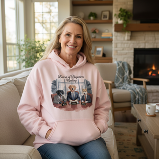 Board Of Dogectors Meeting Dog-Mom Hoodie