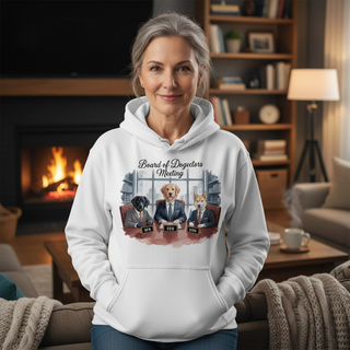 Board Of Dogectors Meeting Dog-Mom Hoodie