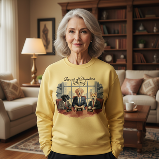 Board Of Dogectors Meeting Dog-Mom Sweatshirt