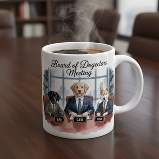 Board Of Dogectors Meeting Mug