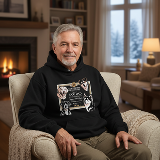 Certificate Of Excellence.. Award to Dog Dad Hoodie