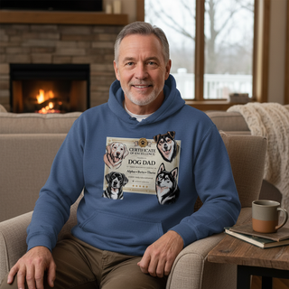 Certificate Of Excellence.. Award to Dog Dad Hoodie
