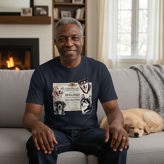 Certificate Of Excellence.. Award to Dog Dad Tee