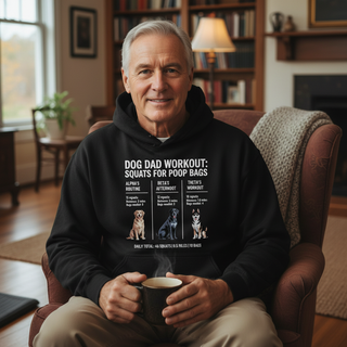 Dog Dad Workout Hoodie