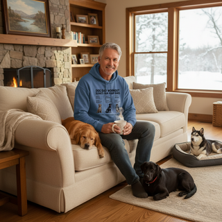 Dog Dad Workout Hoodie