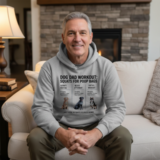 Dog Dad Workout Hoodie