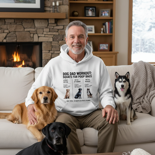 Dog Dad Workout Hoodie