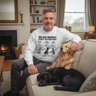 Dog Dad Workout Sweatshirt