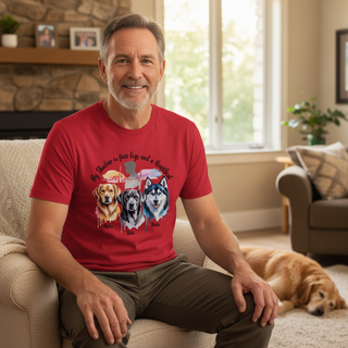 My Shadow Has Four Legs And A Heartbeat.. Dog Dad Tees