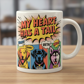 My Heart Has A Tail Mug