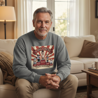 Dog Circus.. Im Just The Ringmaster... Dog Dad Sweatshirt