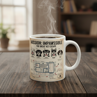 Mission: Impawssible - The Great Vet Escape Mug