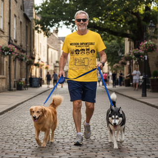 Mission: Impawssible - The Great Vet Escape.. Dog Dad Tee