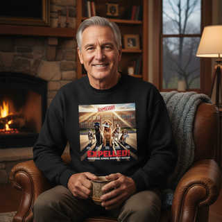 Expelled!! Obedience School Dropout Squiad.. Dog Dad Sweatshirt