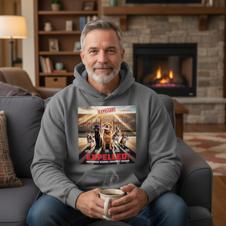 Expelled!! Obedience School Dropout Squiad.. Dog Dad Hoodie