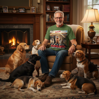 Expelled!! Obedience School Dropout Squiad.. Dog Dad Tee