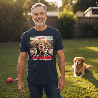 Expelled!! Obedience School Dropout Squiad.. Dog Dad Tee