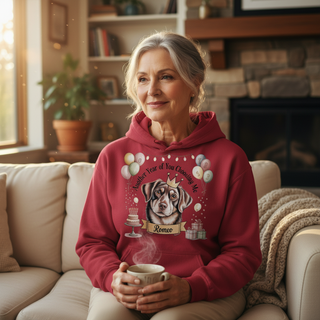 Another Year of You Choosing Me.. Dog Mom Hoodie