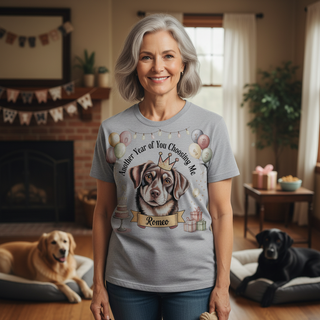 Another Year of You Choosing Me.. Dog Mom Tee