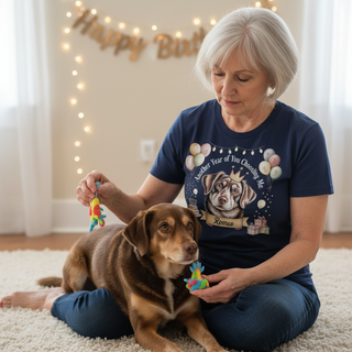 Another Year of You Choosing Me.. Dog Mom Tee