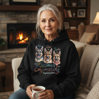 German Shepherd Edition.. Dog Mom Hoodie